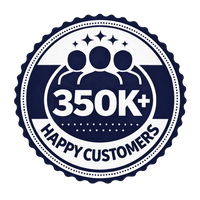 350k+ Happy customers